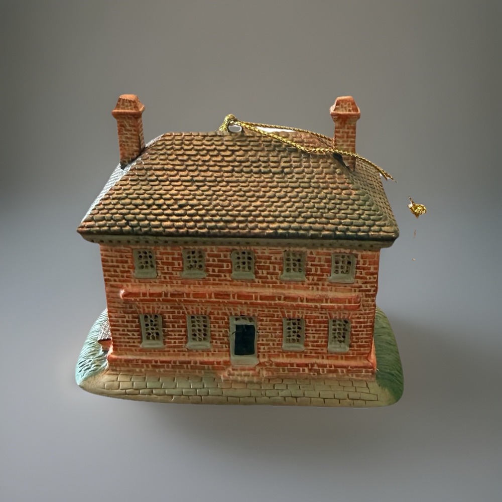 2001 Lang & Wise‎ George Wythe Colonial Williamsburg 3.25" Ornament EUC